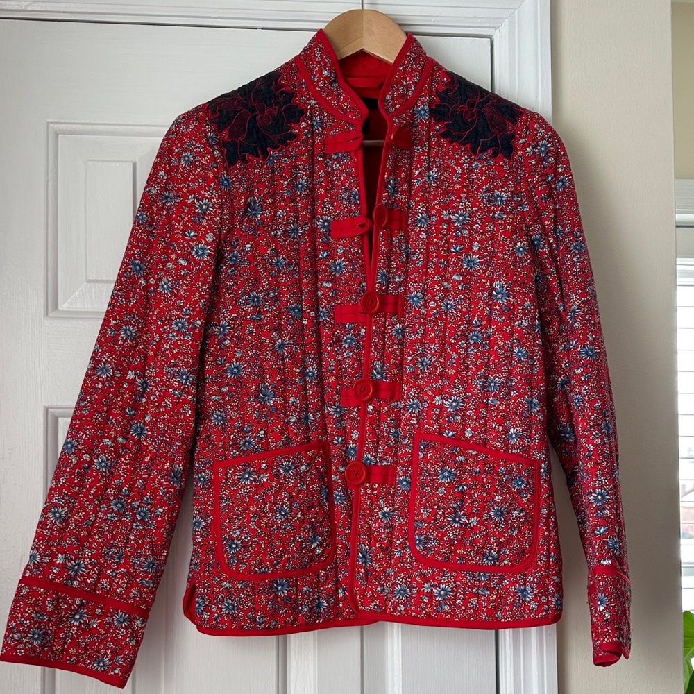 Marc Jacobs vintage floral quilted jacket